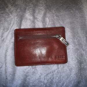 Hobo International Euro Slide Credit Card Wallet, Cardinal